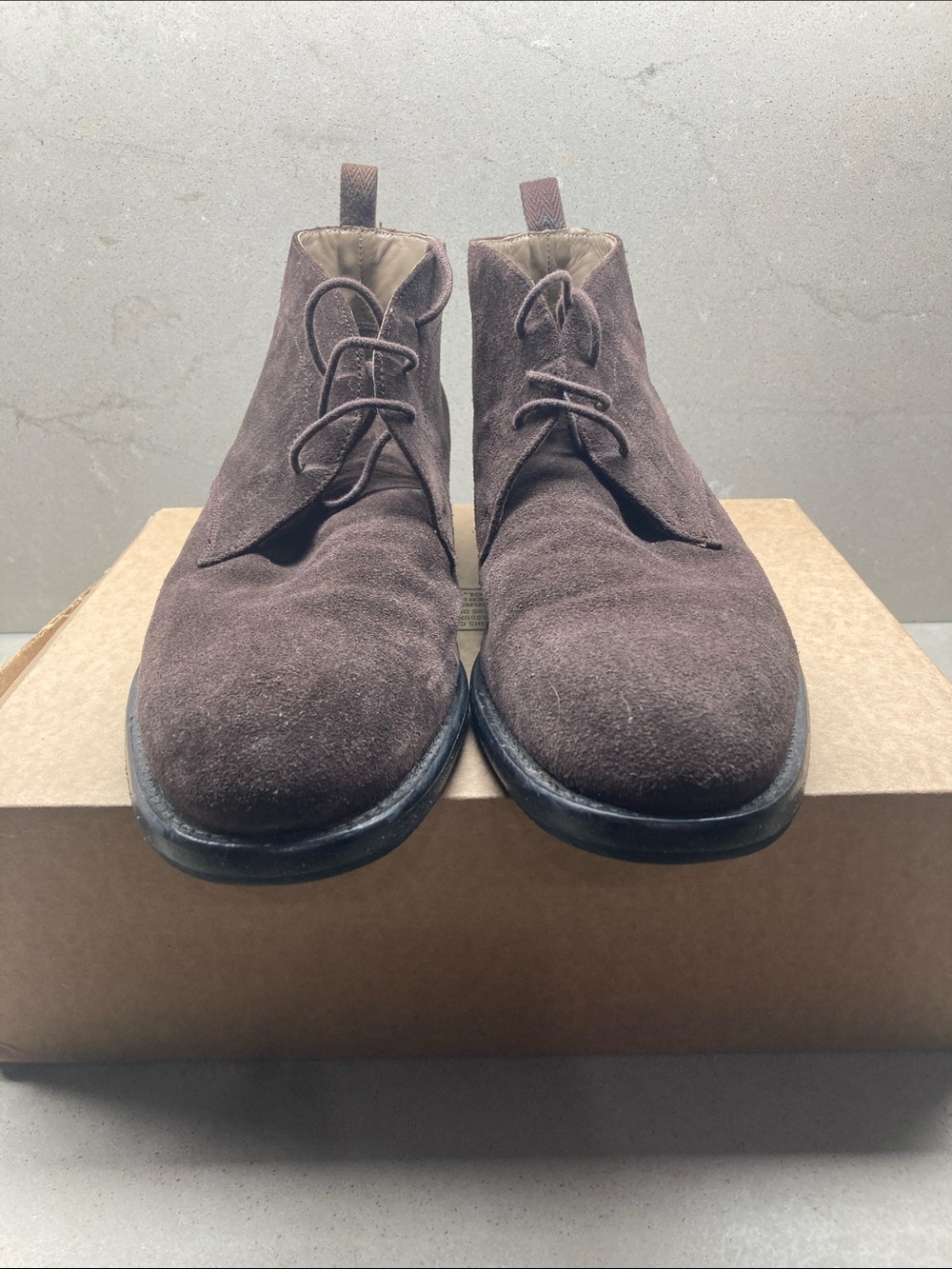 Oliver Sweeney Farleton Men's Brown Suede Lace-Up Chukka Boots